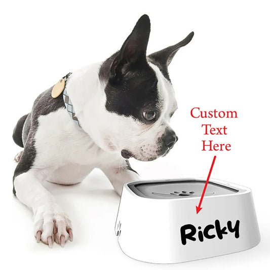 Custom Dog Drinking Water Bowl