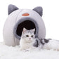 Deep Sleep Winter Cat Bed