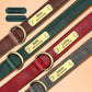 Personalized Leather Dog Collar
