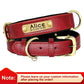 Personalized Leather Dog Collar