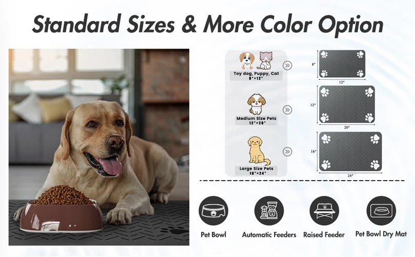 Pet Absorbing Feeding Matt