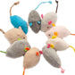 200pcs Catnip Mouse Toys