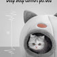 Deep Sleep Winter Cat Bed