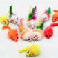 200pcs Catnip Mouse Toys