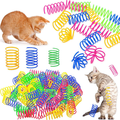 Colorful Cat Spring Toys (4/200pcs)