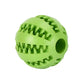 Interactive Dog Chew Ball – Tooth Cleaning, Treat Dispensing Rubber Toy